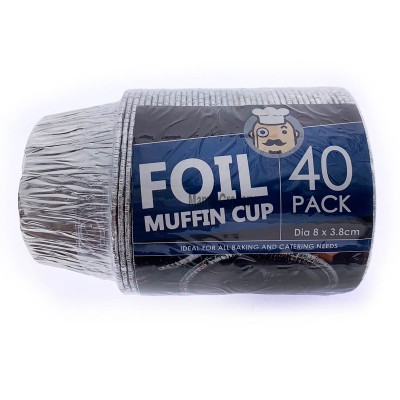 Foil Cup Muffin 40packs